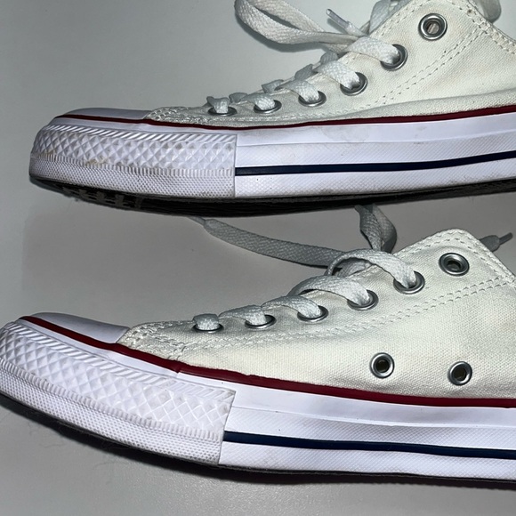 Imperfect Converse All Star Chucks low top sneakers women’s size 8 men’s size 6 - Picture 6 of 14
